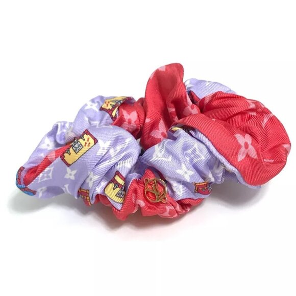 UNUSED LOUIS VUITTON M77692 scrunchie set minimal hair accessory Scrunchie - Picture 1 of 10
